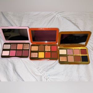 3 brand new too faced eyeshadow palletes